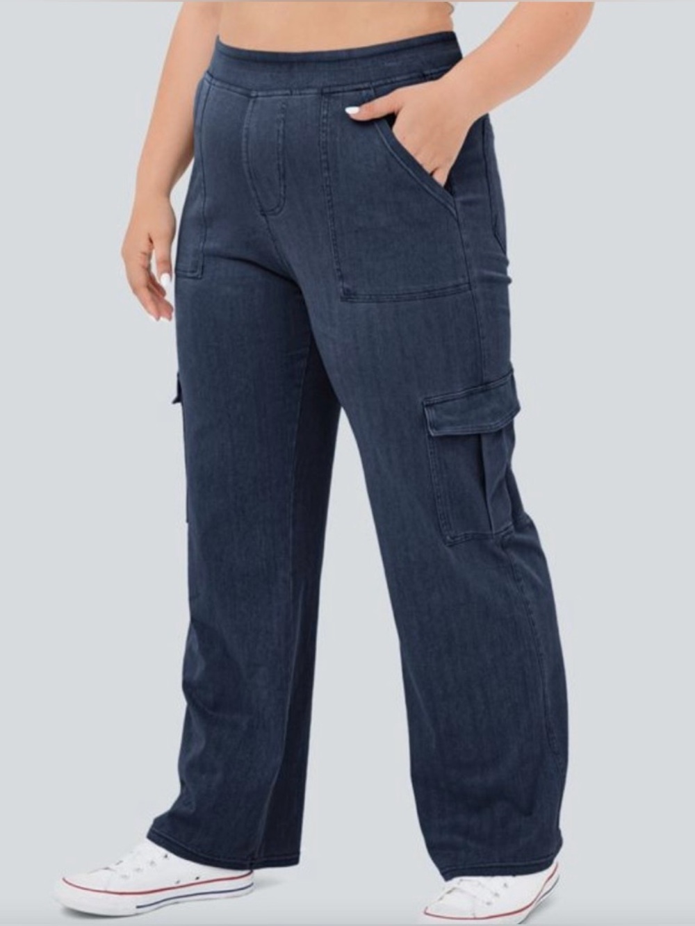HALARA Flex Mid-Rise Casual Cargo Pants NEW
